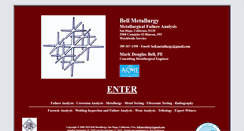 Desktop Screenshot of metallurgical-failure-analysis.com